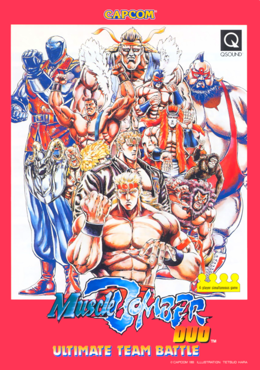Muscle Bomber Duo - heat up warriors (931206 Japan) Arcade Game Cover
